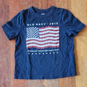 Old Navy 2015 American Tradition T-Shirt Size 18-24 Months